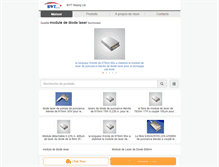 Tablet Screenshot of french.bwt-laser.com